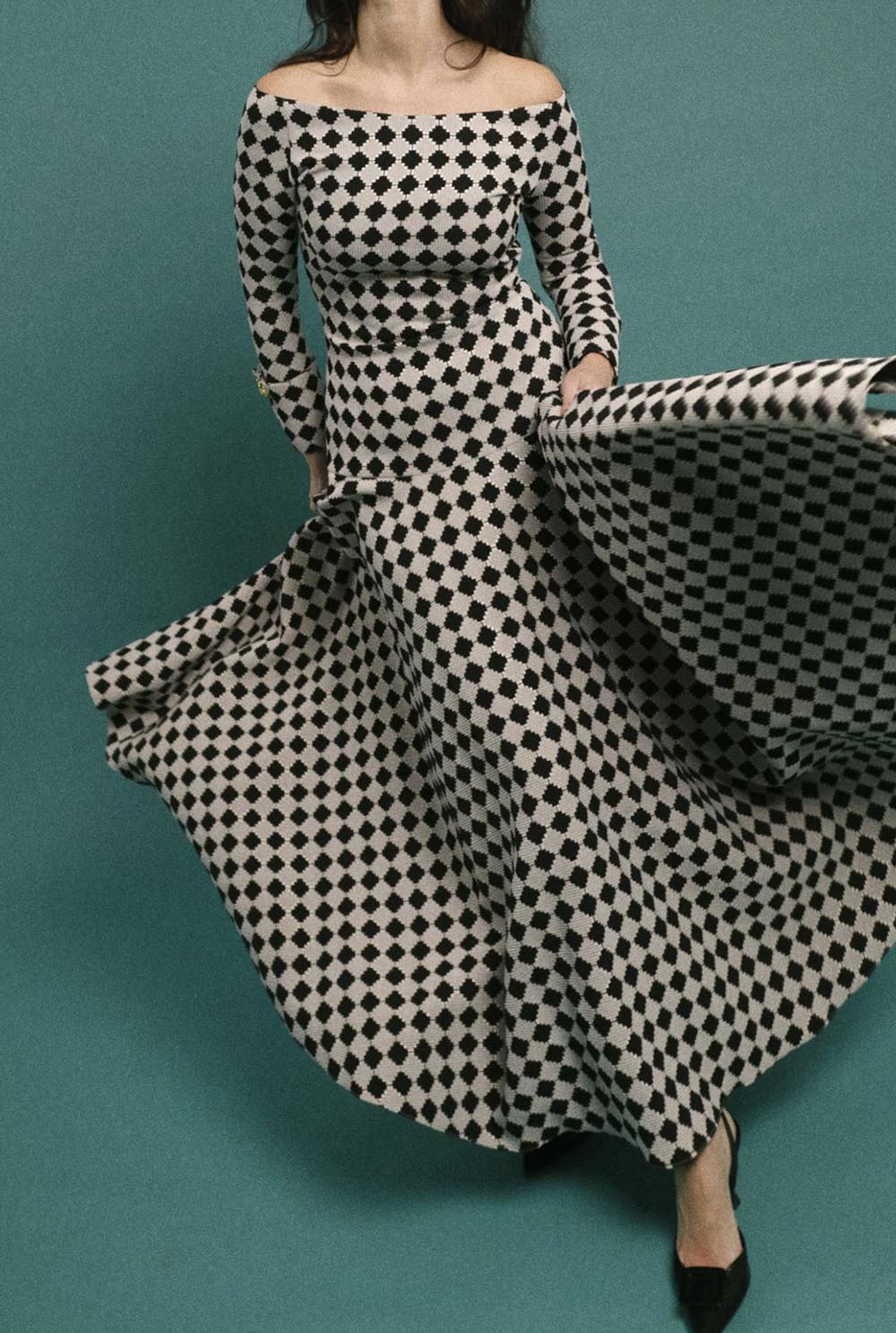 VESTIDO DAMERO