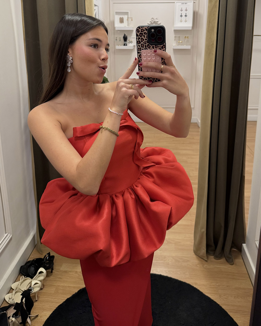 CONJUNTO BOMBÓN ROJO 